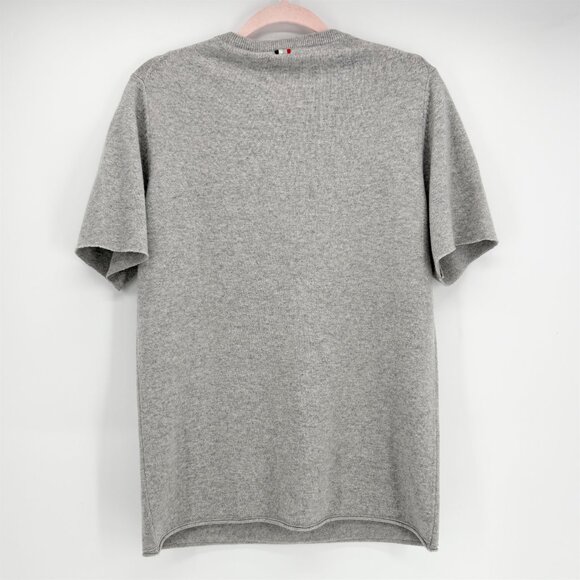 Extreme Cashmere Scoop Neck Sweater in heather grey Size: L - Picture 4 of 9